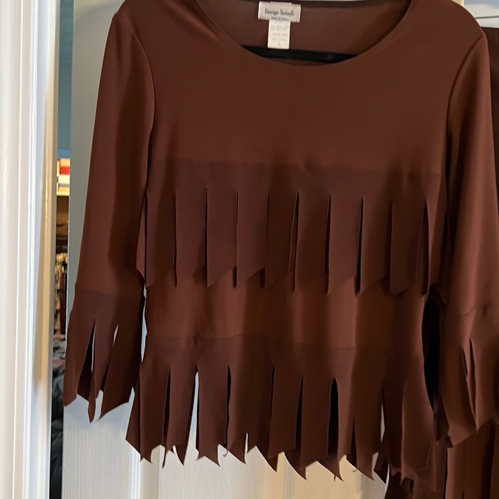 Top and skirt set
